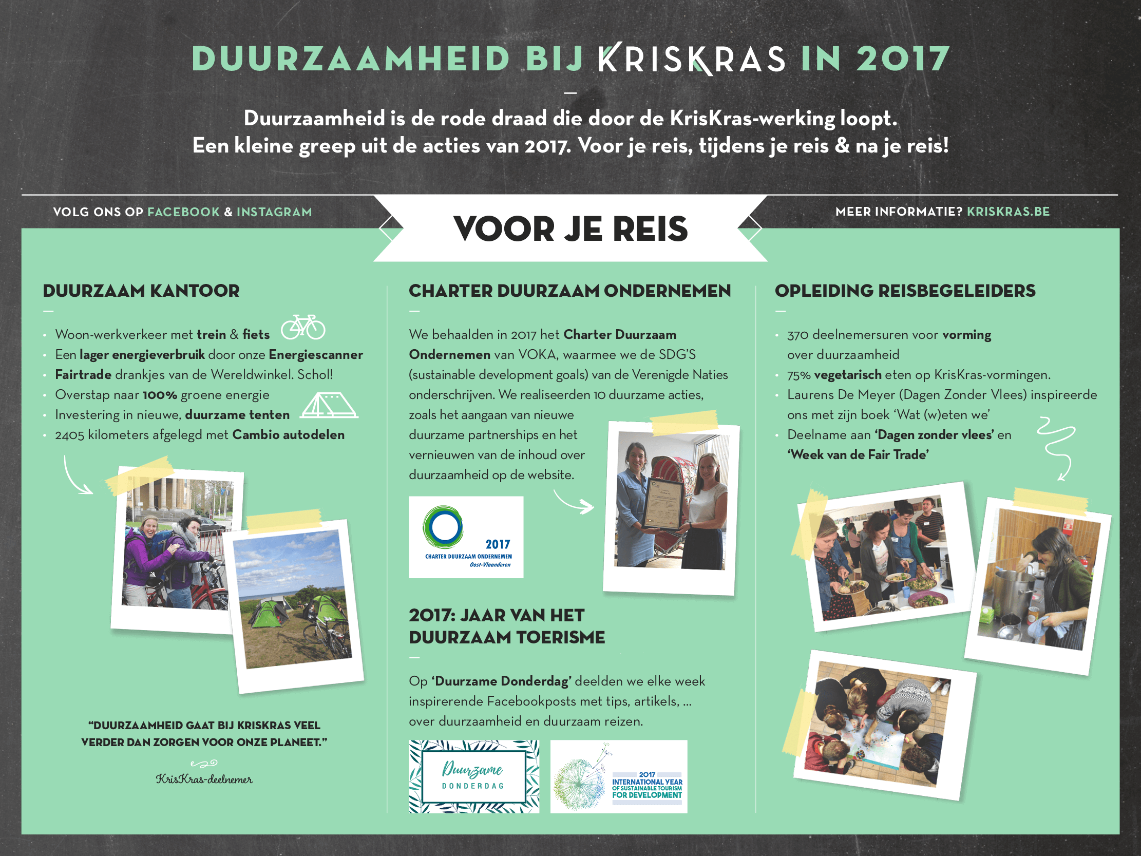 Duurzaamheidsrapport 2017 - voor